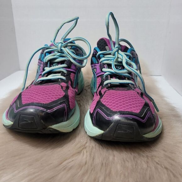 Brooks Ravenna 7 Purple/Teal Lace Up Running Athletic Sneakers Shoes Womens 8.5 - Picture 2 of 9